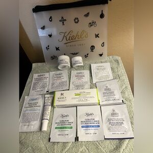 Kiehl’s Travel Size Skincare Set w/ Bag| Ultra Facial, Retinol, Serums